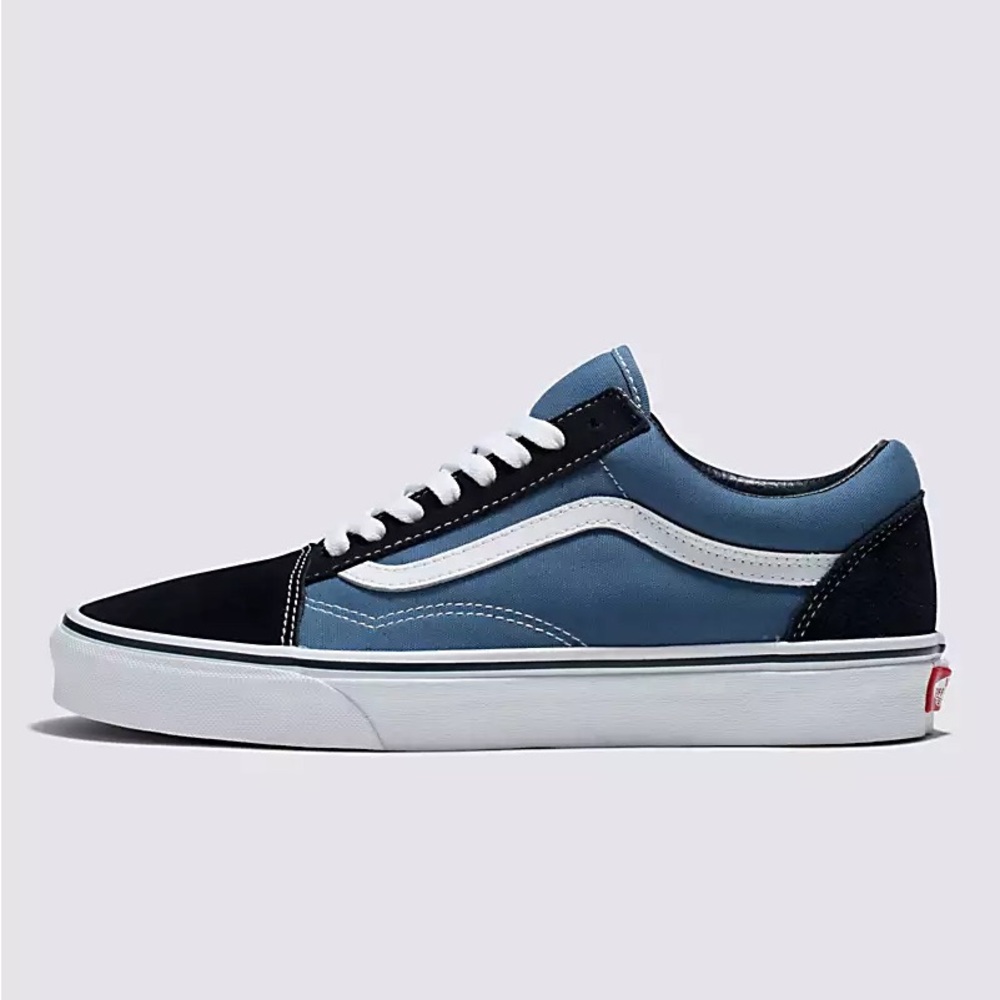 Vans blue and black unisex old skools